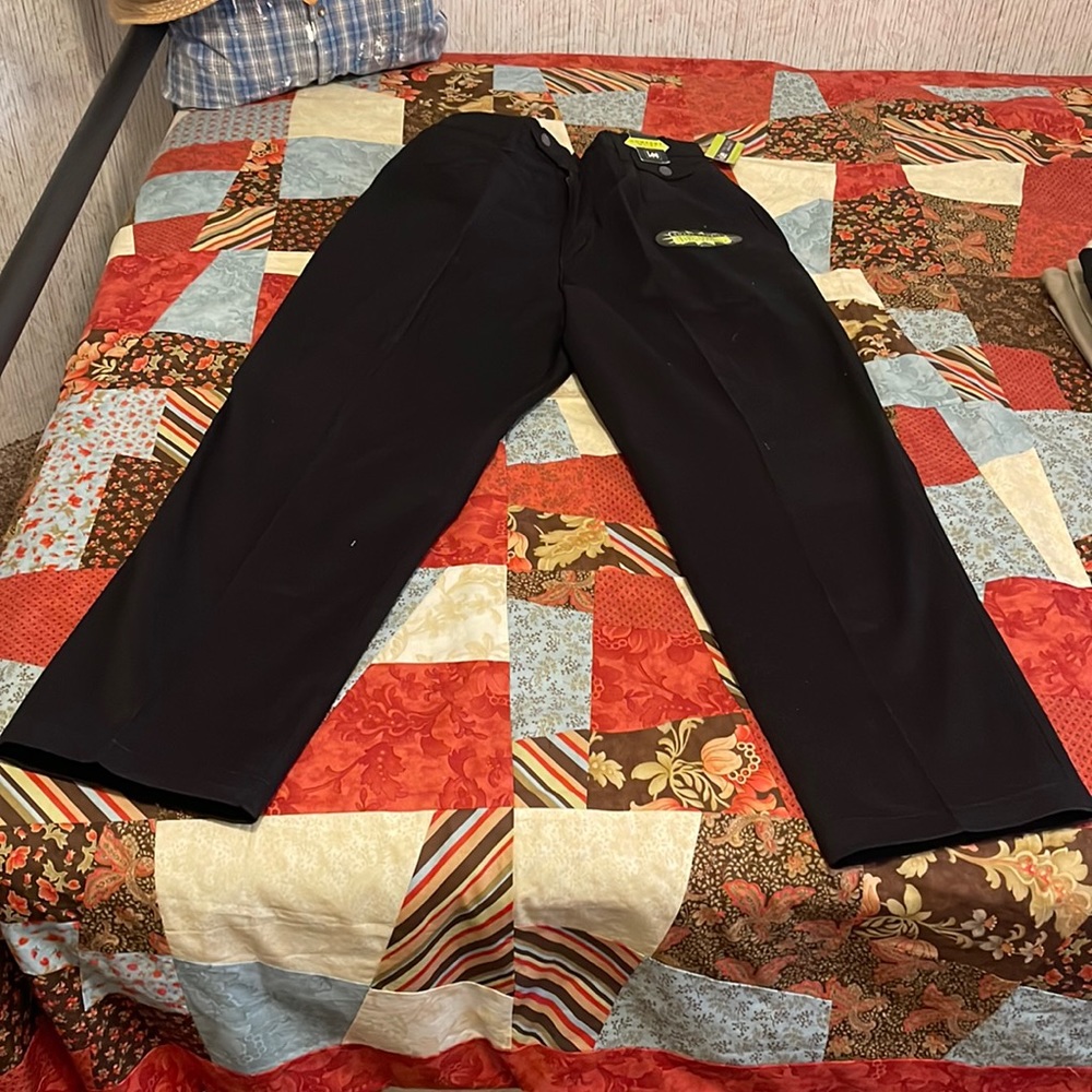 Black womens slacks